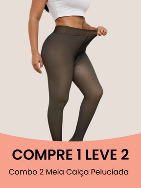 Compre 1 leve 2 (Combo Especial) - Meia Calça Peluciada - Lã Translúcida