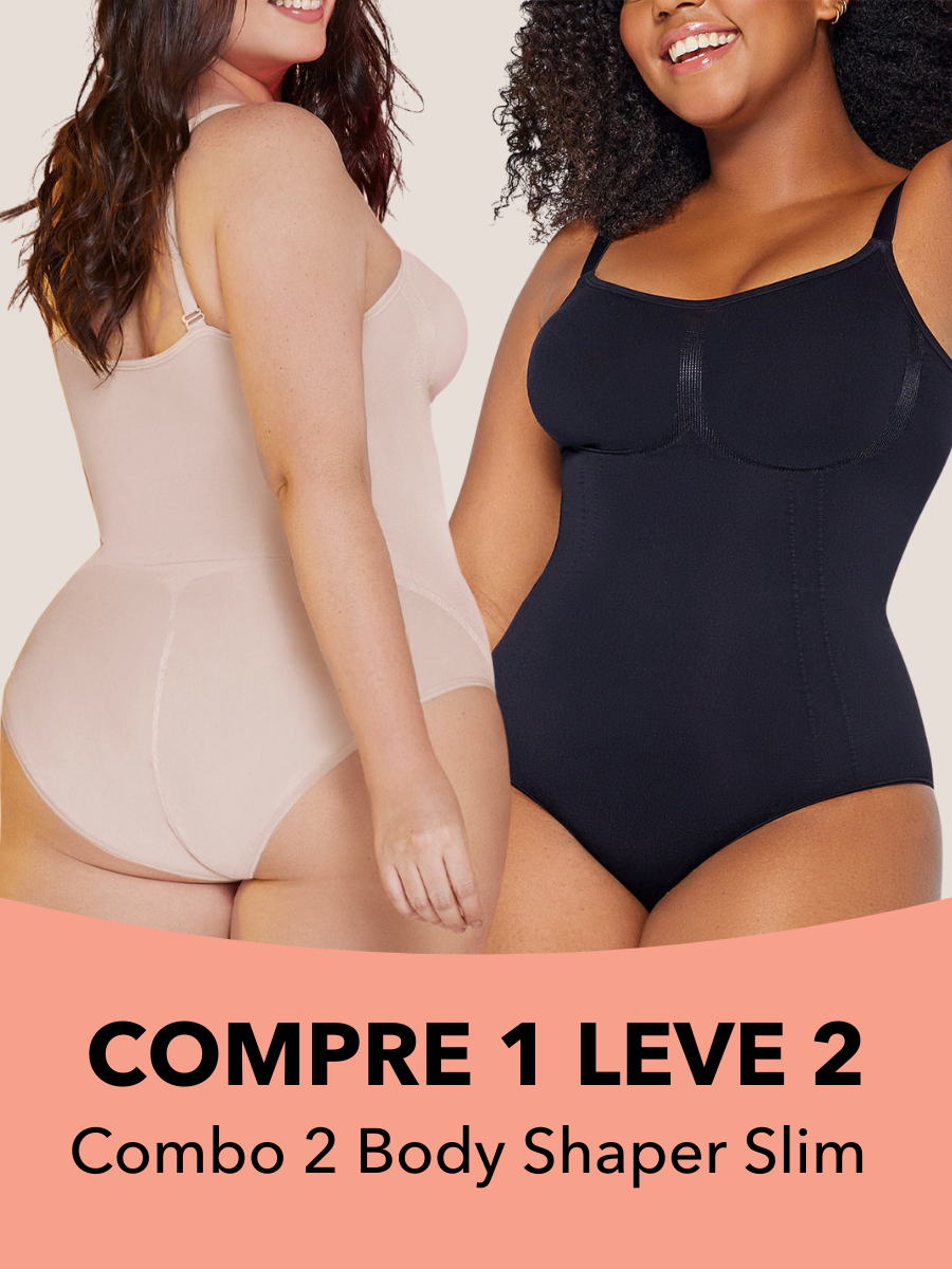 Compre 1 Leve 2 (Combo Especial) - Body Modelador Shaper Slim