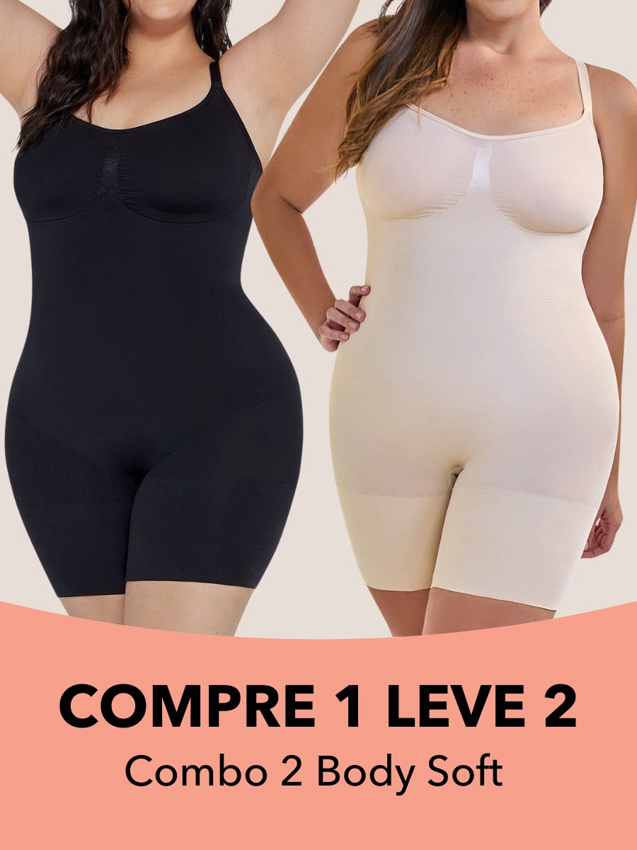 Compre 1 Leve 2 (Combo Especial) - Body Soft Modelador de Corpo Inteiro