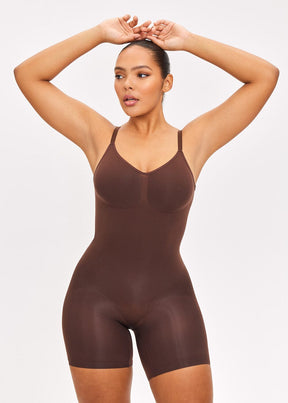 Body Modelador de Corpo Inteiro - Aberto nas Costas