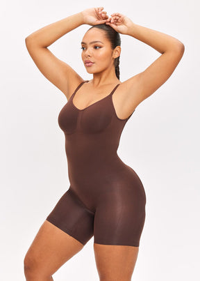 Body Modelador de Corpo Inteiro - Aberto nas Costas