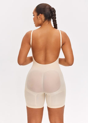 Body Modelador de Corpo Inteiro - Aberto nas Costas